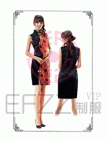 中餐迎賓制服074