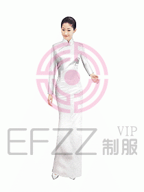 中餐迎賓制服082