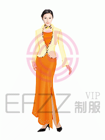 中餐迎賓制服092