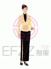 中餐迎賓制服097