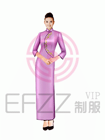 中餐迎賓制服141