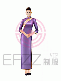 中餐迎賓制服146