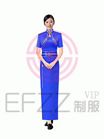 中餐迎賓制服154