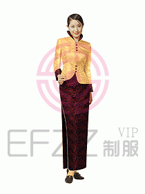 中餐迎賓制服161