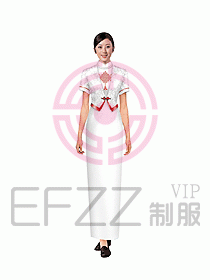 中餐迎賓制服174