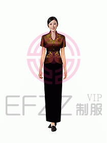 中餐迎賓制服177