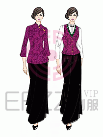 中餐迎賓制服194