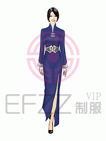 中餐迎賓制服205