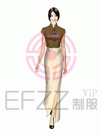 中餐迎賓制服211