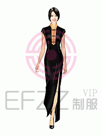 中餐迎賓制服219