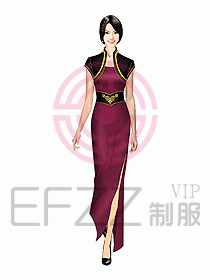 中餐迎賓制服224