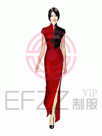 中餐迎賓制服226