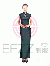 中餐迎賓制服248