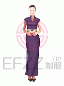 中餐迎賓制服249