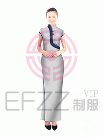 中餐迎賓制服250
