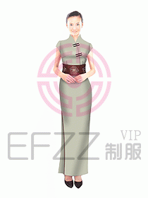 中餐迎賓制服258