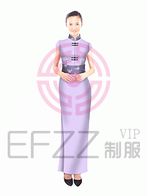 中餐迎賓制服273