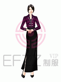 中餐迎賓制服321