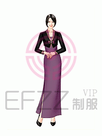 中餐迎賓制服324