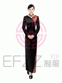 中餐迎賓制服334