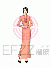 中餐迎賓制服362