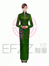 中餐迎賓制服370