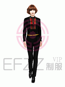 夜總會服務(wù)員服裝137