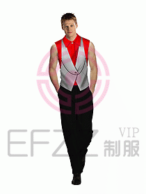 夜總會服務(wù)員服裝156