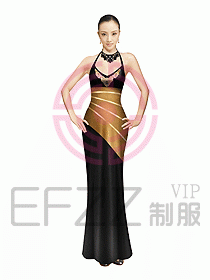 夜總會DJ小姐服裝322