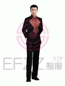 中餐服務(wù)員制服745