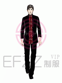 中餐服務(wù)員制服749