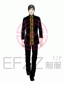 中餐服務(wù)員制服755