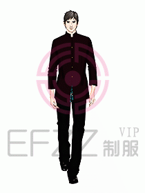 中餐服務(wù)員制服765