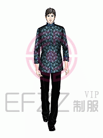 中餐服務(wù)員制服787