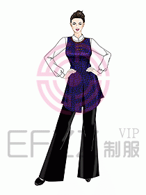 中餐服務(wù)員制服804