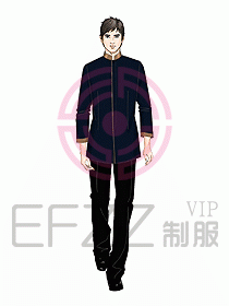 中餐服務(wù)員制服816