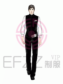 中餐服務(wù)員制服829