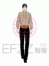 中餐服務(wù)員制服836