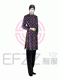 中餐服務(wù)員制服875