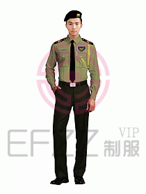 保安制服長(zhǎng)袖163