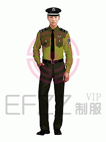 保安制服長(zhǎng)袖204
