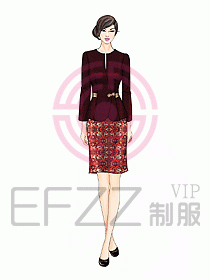 中餐服務(wù)員制服885