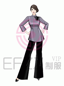 中餐服務(wù)員制服897