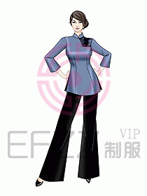 中餐服務員制服899