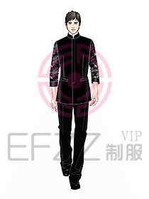 酒店中餐服務(wù)員制服設(shè)計906