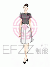 水療會(huì)所咨客制服156