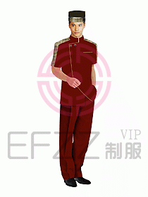 門童服裝設(shè)計圖339