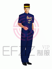 門童服裝設(shè)計圖387