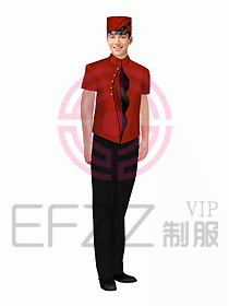 門童服裝設(shè)計圖412