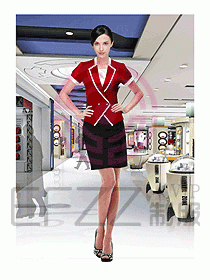 專賣店營業(yè)員服裝624